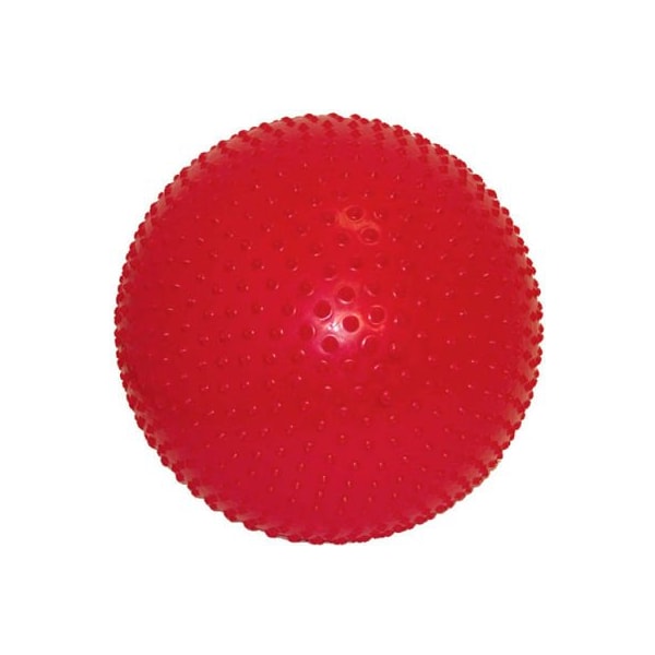 CanDo Inflatable Exercise Sensi-Ball, Red, 30" (75 cm)